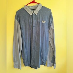 Vans L/S Button Up, Denim Color